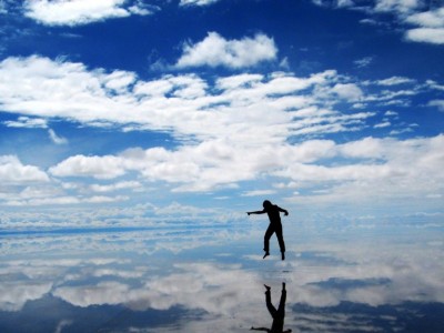 Salar de Uyuni – the cosmos is close